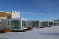 Seaside Glass Villa in the SnowCastle area by the Bothnian Bay in Kemi, Finland.