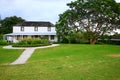 Kemp House is New Zealand's oldest building. Royalty Free Stock Photo