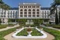 Kempinski Palace Hotel, top class hotel in Portoroz, Slovenia Royalty Free Stock Photo