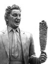 Ken Dodd statue in Liverpool Royalty Free Stock Photo