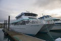 Kenai Fjords Tours ship in Seward, Alaska, AK, USA Royalty Free Stock Photo