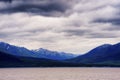 Kenai Mountain Range and Kachemak Bay Alaska Royalty Free Stock Photo