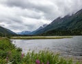 Kenai river view Royalty Free Stock Photo