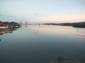 Kendari City Bay, Southeast Sulawesi-Indonesia in the afternoon