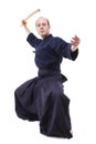 Kendo fighter Royalty Free Stock Photo