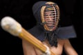 Kendo fighter Royalty Free Stock Photo