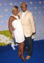 Kendu Isaacs, Mary J. Blige Royalty Free Stock Photo