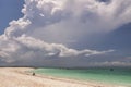 Kendwa beach on Zanzibar island