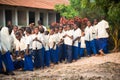 Students of primary school at Kendwa