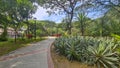 Keneddy linear park, guayaquil, ecuador Royalty Free Stock Photo