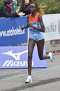 Milano City 2013 Marathon Runner Royalty Free Stock Photo