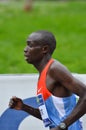 Milano City 2013 Marathon Runner Royalty Free Stock Photo