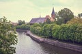 Kenigsberg Cathedral is main symbol of the city. Kaliningrad