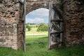 Kenilworth castle Restored Elizabethan gardens