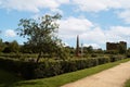 Kenilworth castle Restored Elizabethan gardens