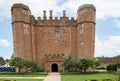 Kenilworth England July 29th 2023 kenilworth Castle gate house on a sunny day open ready for visitor