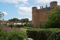 Kenilworth England July 29th 2023 kenilworth Castle gate house on a sunny day open ready for visitor