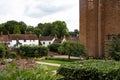 Kenilworth England July 29th 2023 kenilworth Castle gate house on a sunny day open ready for visitor