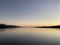 Kenmare Bay at Sunset, Kerry, Ireland Royalty Free Stock Photo