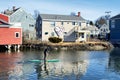 Kennebunkport Maine Winter Batson River