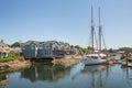 Kennebunkport New England Maine on a sunny afternoon Royalty Free Stock Photo