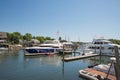 Kennebunkport New England Maine on a sunny afternoon Royalty Free Stock Photo