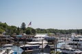 Kennebunkport New England Maine on a sunny afternoon Royalty Free Stock Photo