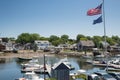 Kennebunkport New England Maine on a sunny afternoon Royalty Free Stock Photo