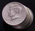 Kennedy Half Dollar Royalty Free Stock Photo