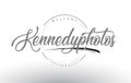 Kennedy Personal Photography Logo Design with Photographer Name.