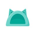 Kennel cat house icon cartoon vector. Pet shop. Royalty Free Stock Photo