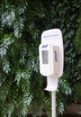 Kenneth Square, Pennsylvania, U.S.A - December 17, 2022 - A Purell hand sanitizer at a public area
