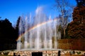 Kennett Square, PA: Longwood Gardens Fountains Royalty Free Stock Photo