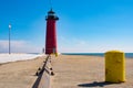 Kenosha Lighthouse Royalty Free Stock Photo