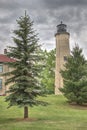 Kenosha South Point Lighthouse Royalty Free Stock Photo