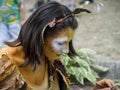 Beautiful girl dressed as fairy at the Bristol Renaissance Faire Royalty Free Stock Photo