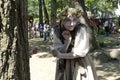 Woman dressed as fairy at the Bristol Renaissance Faire Royalty Free Stock Photo