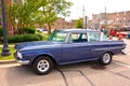 1962 AMC Rambler Ambassador on display at Annual Kenosha Car Show Royalty Free Stock Photo