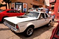 AMC Hornet SC360 in white on display at Annual Kenosha Car Show