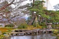 Kenroku-en located in Kanazawa, Ishikawa, Japan, one of the Three Great Gardens