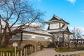 Kenrokuen Garden and Kanazawa Castle Park in Kanazawa, Japan