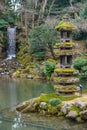 Kenrokuen Garden in Kanazawa, Japan