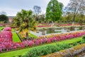 Kensington gardens in spring, London, UK Royalty Free Stock Photo