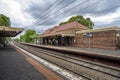 Kensington Station in Melbourne. Royalty Free Stock Photo