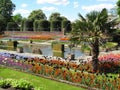 Kensington Palace Formal Garden Royalty Free Stock Photo