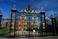 Kensington Palace gate. London, England Royalty Free Stock Photo