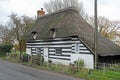 Kent country thatch cottage Royalty Free Stock Photo