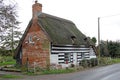 Kent country thatch cottage Royalty Free Stock Photo