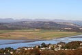 Kent estuary and Lake District from Arnside Knott