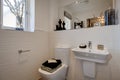 Ensuite bathroom with WC and basin